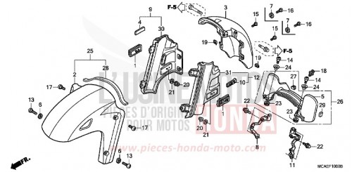 KOTFLUEGEL, VORNE GL18009 de 2009